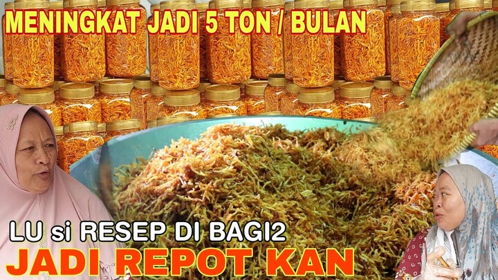 IBU HEBAT! PRODUKSI TEMBUS 3 TON.. RESEP & CARA BUATNYA DIKASIH TAU | IDE BISNIS RUMAHAN