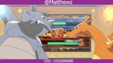 Pokemon Red vs Giovanni HD- Cuộc đọ sức giữa 2 Pokemon khắc hệ #anime #schooltime
