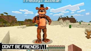 อย่าเป็นเพื่อนกับ Freddy Fazbear ใน Minecraft