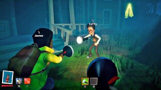 SECRET NEIGHBOR - Detective Fast Run Gameplay & Easy Win