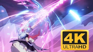 [ Honkai Impact 3 · Chuyển động chậm] Chuyển động chậm 4K của làn da Alicia "Quý cô màu hồng"! Người