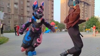 [Beast Costume Dance] Na na na. "ねぇねぇねぇ. 》Original choreography: Xibai & Liantong
