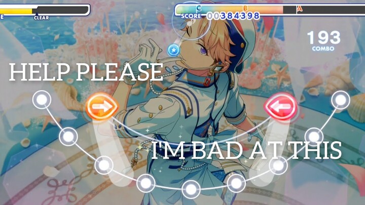 Enstars!! but everytime I lose my combo the game changes