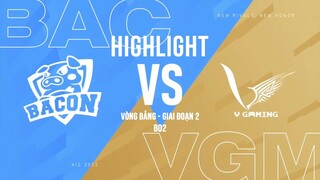 HIGHLIGHT VGM vs BAC [AIC 2022] MÀN LẬT KÈO VÀ MARCO ĐỈNH CAO CỦA V GAMING