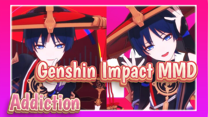 [Genshin Impact MMD] Addiction - Scaramouche