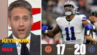 KJM | Max Kellerman "breaks down" Cowboys beat Bengals 20-17 with last-second field goal