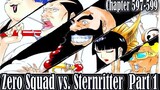 Bleach Chapter 597 598 599 Zero Squad vs. Sternritter Part 1