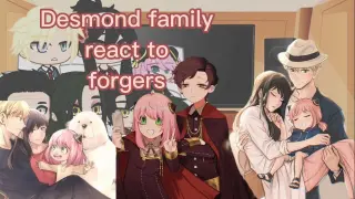 Desmond family react to forgers