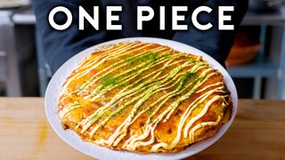 Giant Okonomiyaki from One Piece | Anime with Alvin
