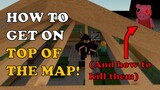 How to GLITCH on TOP OF THE MAP (And How to CATCH CAMPERS There) in Piggy 2 [Chapter 2 - Store]
