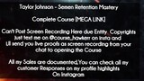 Taylor Johnson course - Semen Retention Mastery download