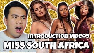 ATEBANG REACTION | MISS SOUTH AFRICA 2021 TOP 10 INTRODUCTION VIDEOS #misssa #misssouthafrica2021