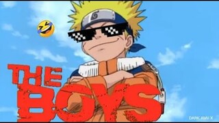 THE BOYS MEME | naruto thug life kakashi funny moment #kakashi #theboysmeme #viralvideo #trending