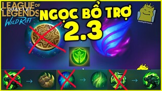 (Tốc Chiến) Chi tiết thay đổi NGỌC BỔ TRỢ bản cập nhật 2.3 | StarBoyVN Gaming