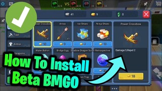 How To Install New Bedwars BMGO Beta Version - 2 Ways!!!