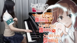 A CERTAIN SCIENTIFIC RAILGUN PIANO MEDLEY - 1200000 Subscribers Special - เปียโนของ Ru