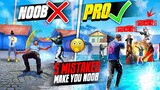 Top 5 Mistakes Make You Noob 🔥|| How To Become Pro Player In Free Fire || FireEyes Gaming