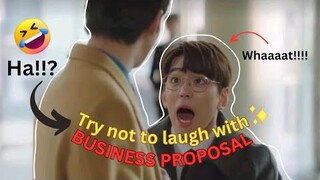 Business Proposal / TRY NOT LAUGH CHALLENGE