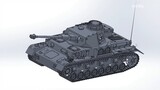 [SolidWorks] Create 3D Panzer III With This Software