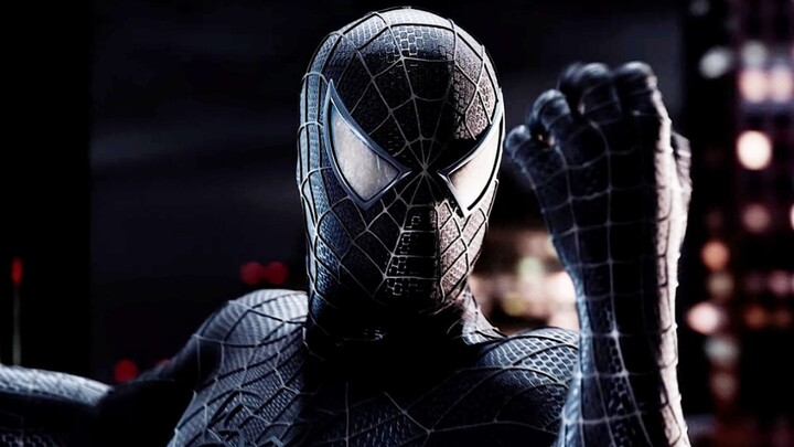 [60 frame dalam kualitas 4K] Pertunjukan pertama Toby tentang setelan hitam Spider-Man, dia sangat t