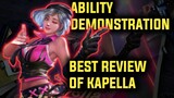 How kapella ability work? Kapella Free Fire Full Review