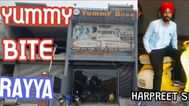 YUMMY BITE FOOD POINT  RAYYA ROAD AMRITSAR # APNA BUSINESS HARPREET SINGH AMANDE