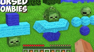 วิธีลับใหม่ในการวางไข่ซอมบี้ใน Minecraft! ซอมบี้ต้องสาป !