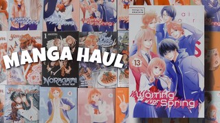 Manga Haul & Unboxing (Waiting For Spring, Food Wars, Noragami..etc)