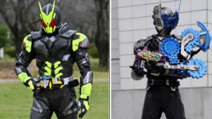 การเปลี่ยนโมเดลและสีใน Kamen Rider (Zero One)