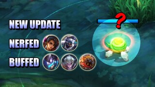 NEW UPDATE - HUGE JOHNSON NERF, NEW PATROLLING LITHOWANDERER - MOBILE LEGENDS PATCH 1.5.56