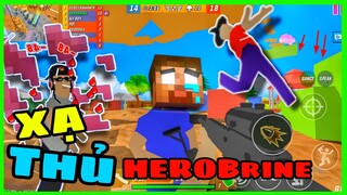 [ Dude Theft Wars ] XẠ THỦ THÀNH PHỐ "HEROBRINE" BẮN TUYỆT ĐỈNH | GAME CÙNG LỚP HỌC