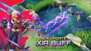 Ixia Buff, Jarak Ultimate-nya Jauh Banget😱‼️[UPDATE MLBB]