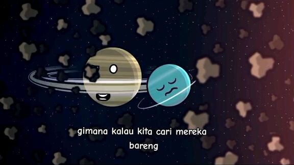 dimulainya petualangan saturnus dan uranus!