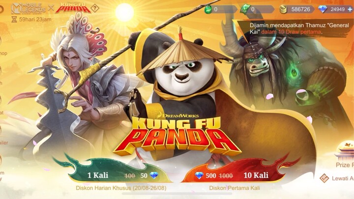 Gacha Skin Kung Fu panda keren😎🔥🔥