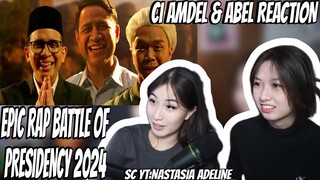 CI AMDEL & ABEL REACT EPIC RAP BATTLE OF PRESIDENCY 2024!!!