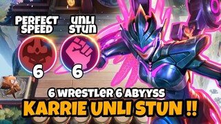 KARRIE 6 WRESTLER 6 ABYSS LAWAN AUTO GA NGULTI ! MAGIC CHESS NEW UPDATE