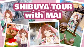 【VIRTUAL TOKYO TOUR】Let's walk around Shibuya with Mai!