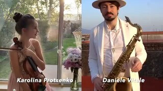 Imagine by John Lennon | Sax 🎷 and Violin 🎻 Cover