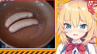 Haachama REACTS to my "NORMAL" cooking video...
