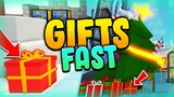 How to get GIFTS FAST!! in Roblox Islands (Skyblock)