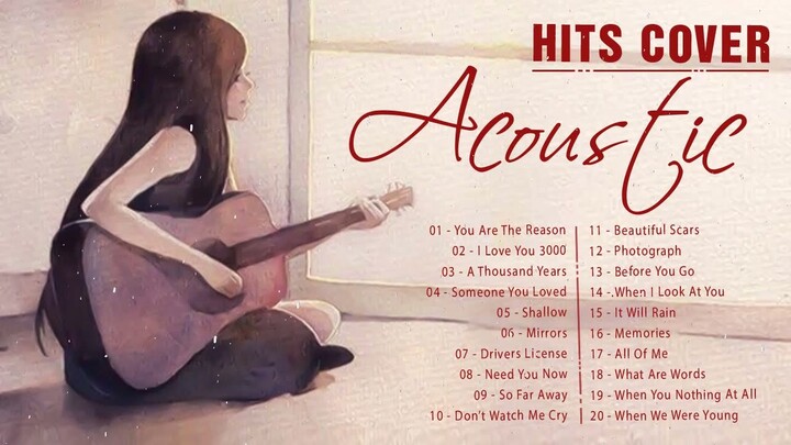 Best Acoustic Love Songs 2021 - Greatets Hits Guitar Acoustic Cover of Popular Songs Of All Time