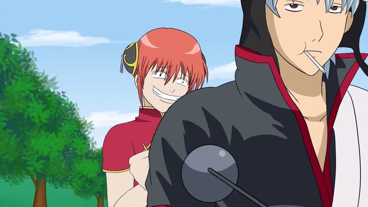 Kagura only feels sorry for Gin-chan