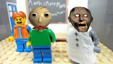Monster School: Baldi's Basics VS Granny Lego Animation