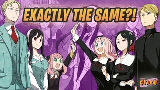 Kaguya sama X spyfamily similarities