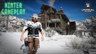 Waiting For Unreal Engine 5 Games? DOWNLOAD THIS DEMO | The Old West: Northwood Winter Gameplay