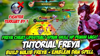 TUTORIAL FREYA | BUILD FREYA CHEAT LIFESTEAL ❗ USER FREYA COBA CARA MAIN FREYA TERBARU ❗ COMBO FREYA