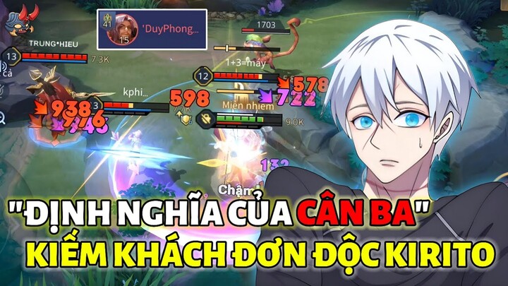 "ĐỊNH NGHĨA CỦA TỰ LÀM TỰ ĂN CỦA ĐẤNG HACK ĐƠN ĐỘC KIRITO" Đi Kèo Với Florentino Không Một Vết Xước