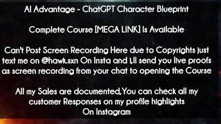 AI Advantage  course - ChatGPT Character Blueprint