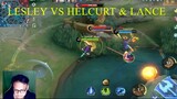 LESLEY VS HELCURT & LANCELOT 1 HIT