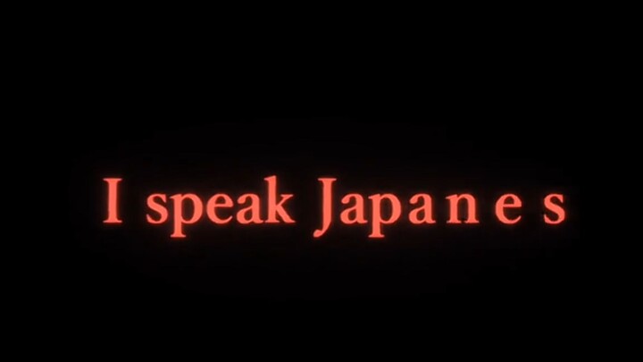 speak japanes😱 #randomanime #speakjapane #perfec